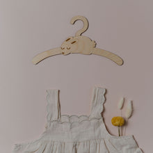 Personalised Rabbit Child's Wooden Coat Hanger