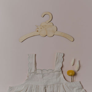 Personalised Sheep Child's Coat Hanger