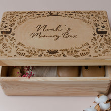 Personalised Woodland Memory Box