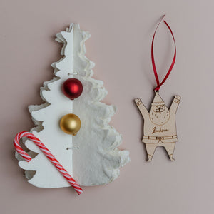 Personalised Father Christmas Decoration