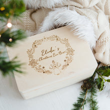 Personalised Christmas Eve Box - Angel Wreath