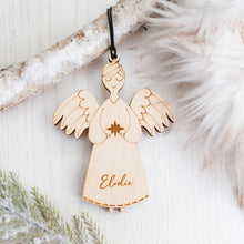 Personalised Angel Christmas Decoration