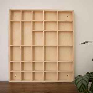 Wooden Wall Display Unit