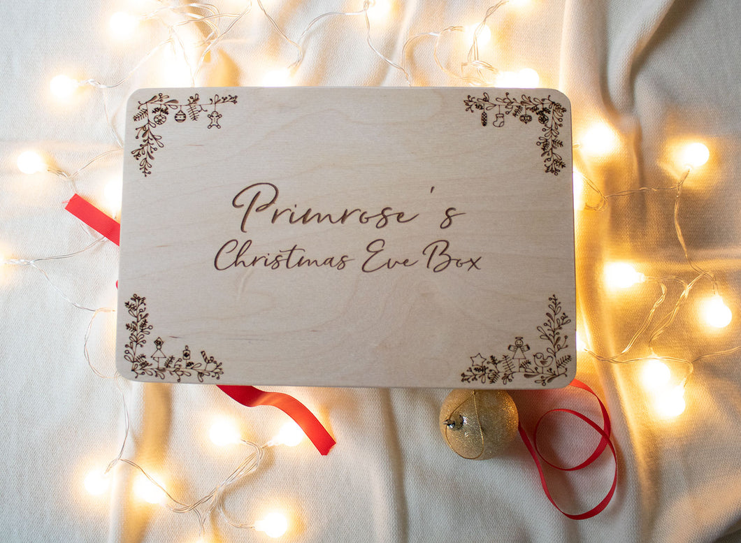 Christmas Eve Box - Decorative Corners Design
