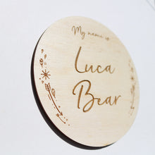 Baby Name Plaque