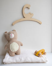 Personalised Duck Child's Wooden Coat Hanger