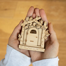 Personalised Wooden Fairy Door with Acorn Design
