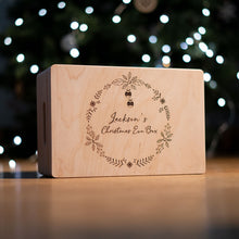Personalised Christmas Eve Box - Christmas Wreath Design