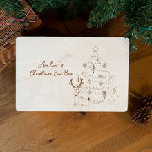 Personalised Christmas Eve Box With Tree Design