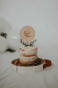 Personalised Disc Cake Toppers